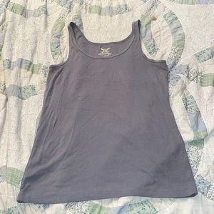 Grey Large 10/12 Faded Glory Tank Top